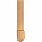 Ekena Millwork Eugene Smooth Timber Gable Bracket, Western Red Cedar, 60"W x 20"H x 3 1/2"D x 3 1/2"F, 8/12 Pitch GBW060X20X0404EUG00SWR - alternate 5